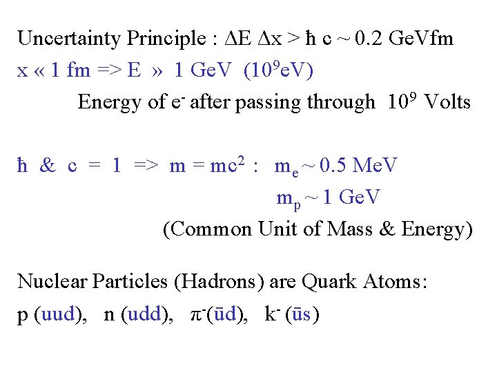 Basic Constituents Of Matter Visible Invisible A Collider