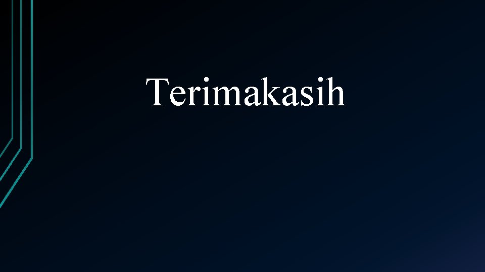 Terimakasih 