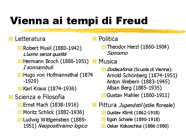 Vienna ai tempi di Freud z Letteratura z Politica y Theodor Herzl (1860 -1904)