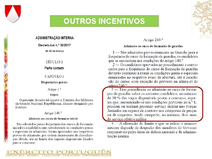 OUTROS INCENTIVOS OUTROS INCENTIVOS