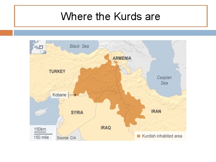 Where the Kurds are 