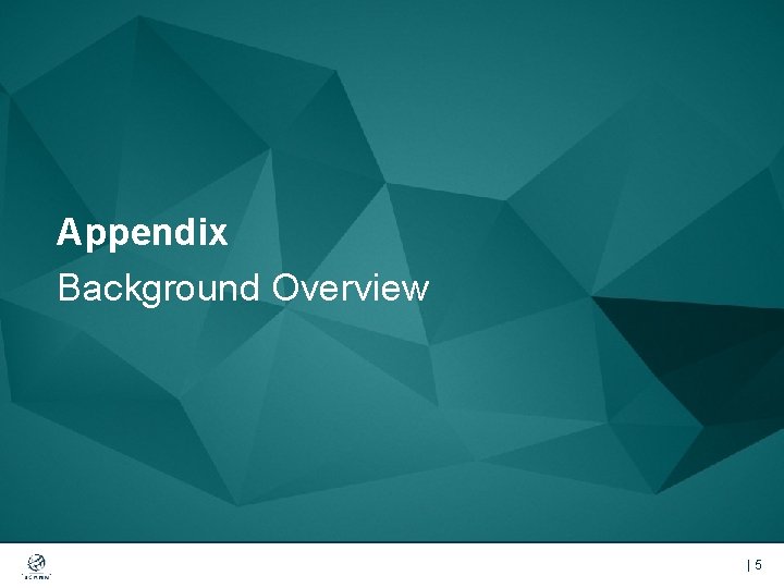 Appendix Background Overview |5 