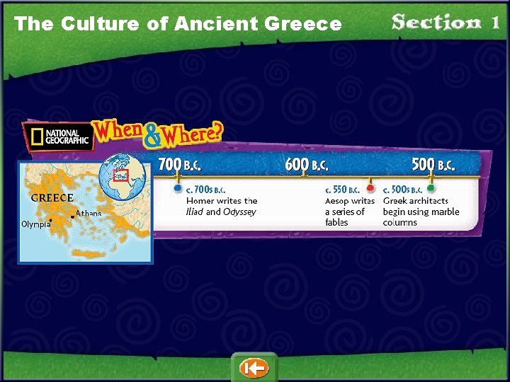 The Culture of Ancient Greece 