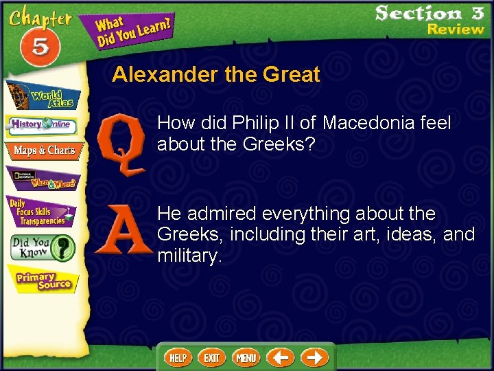 Alexander the Great How did Philip II of Macedonia feel about the Greeks? He