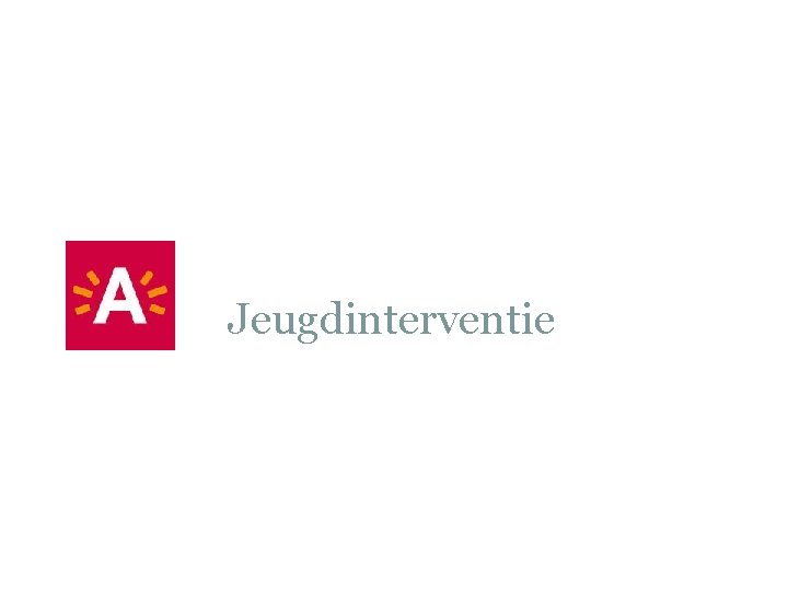 Jeugdinterventie 