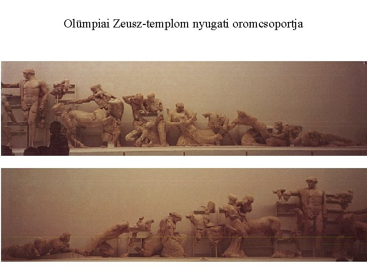 Olümpiai Zeusz-templom nyugati oromcsoportja 