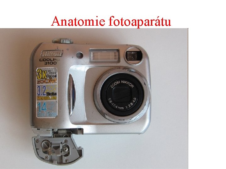 Anatomie fotoaparátu 