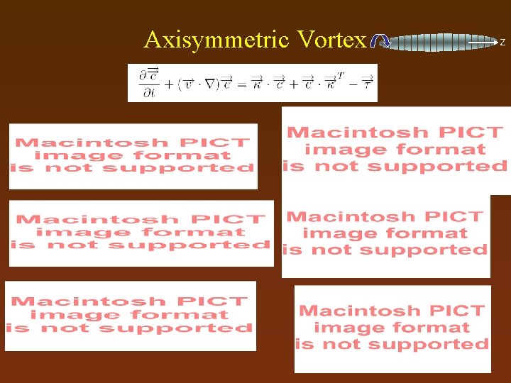 Axisymmetric Vortex z 