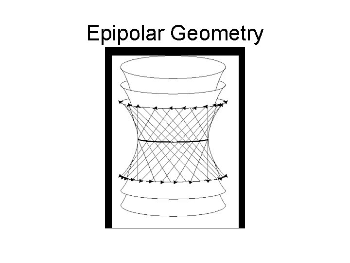 Epipolar Geometry 