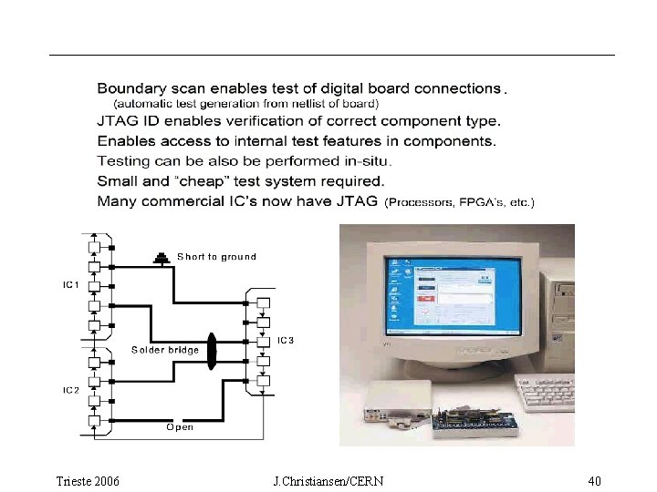 Trieste 2006 J. Christiansen/CERN 40 
