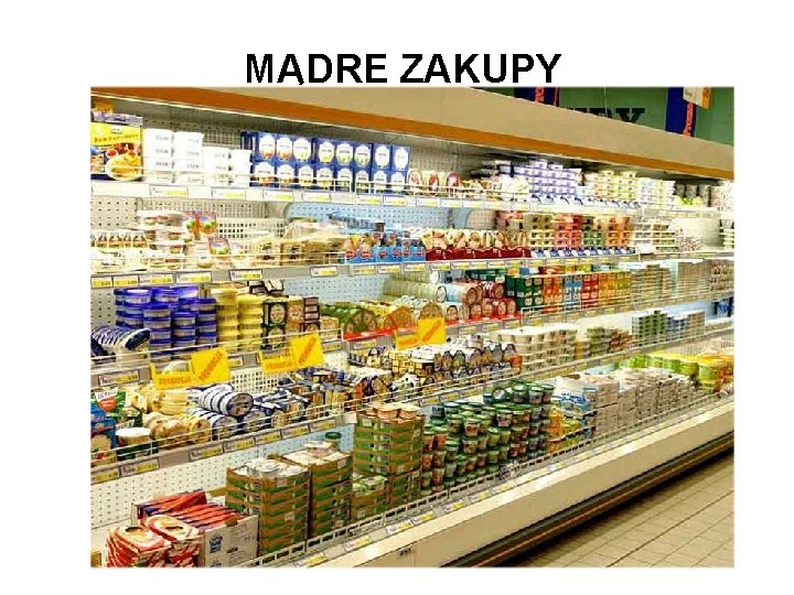 MĄDRE ZAKUPY 