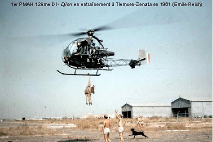 1 er PMAH 12ème DI - Djinn en entraînement à Tlemcen-Zenata en 1961 (Emile 1 er PMAH 12ème DI - Djinn en entraînement à Tlemcen-Zenata en 1961 (Emile