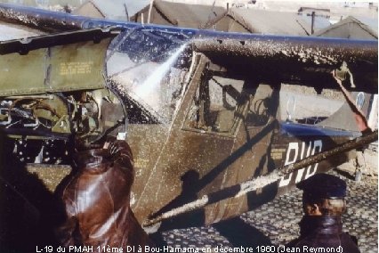 L-19 du PMAH 11ème DI à Bou-Hamama en décembre 1960 (Jean Reymond) L-19 du PMAH 11ème DI à Bou-Hamama en décembre 1960 (Jean Reymond)