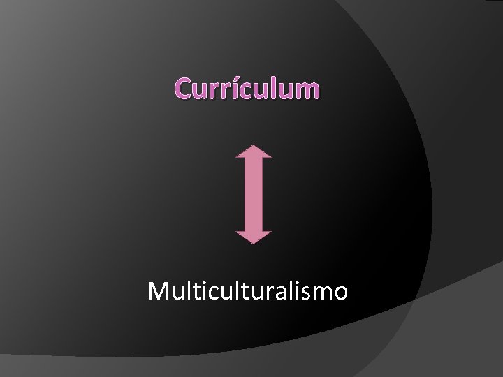 Currículum Multiculturalismo 