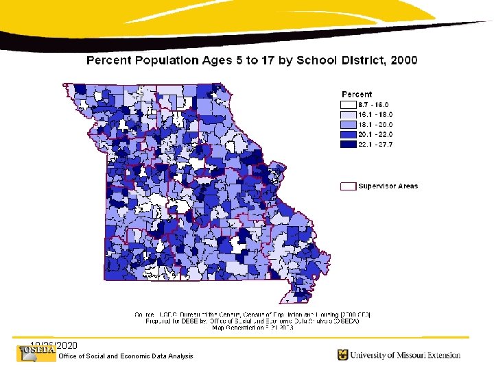 10/26/2020 Office of Social and Economic Data Analysis 