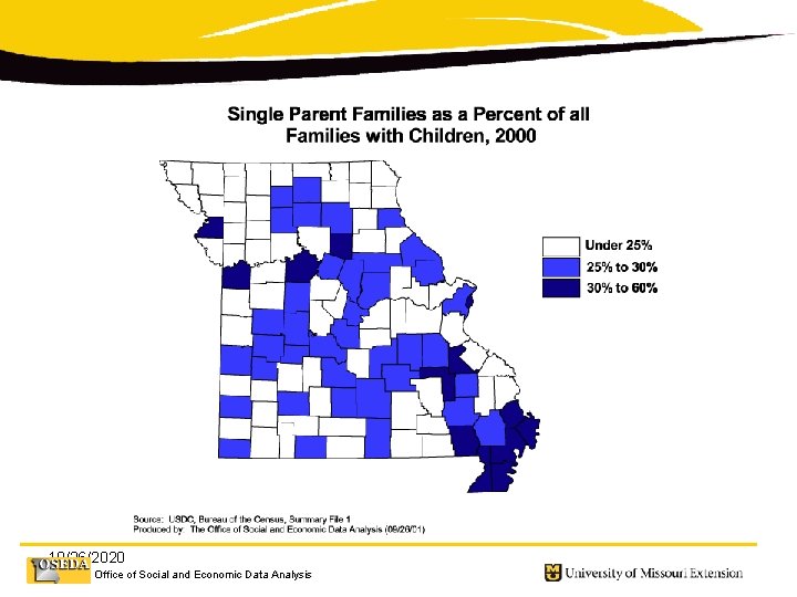 10/26/2020 Office of Social and Economic Data Analysis 