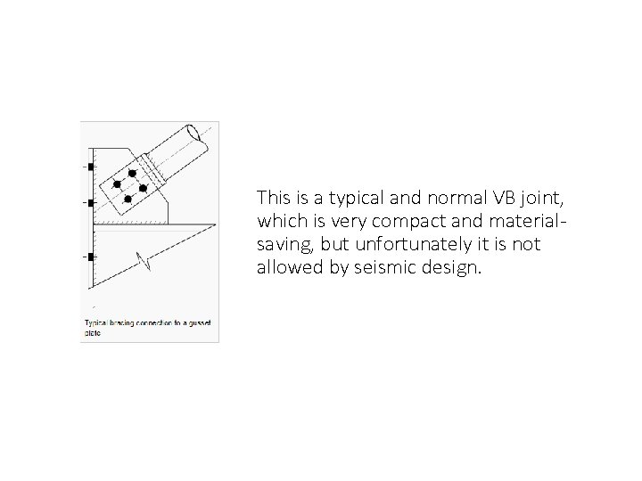 This is a typical and normal VB joint, which is very compact and materialsaving,