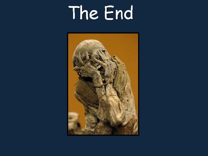 The End 