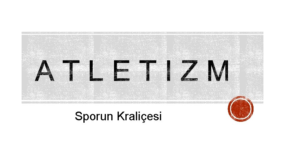 Sporun Kraliçesi 