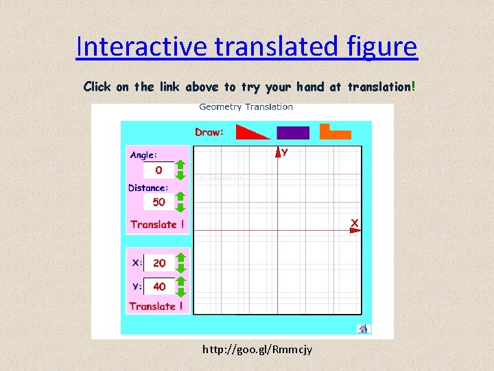 Interactive translated figure Click on the link above to try your hand at translation!