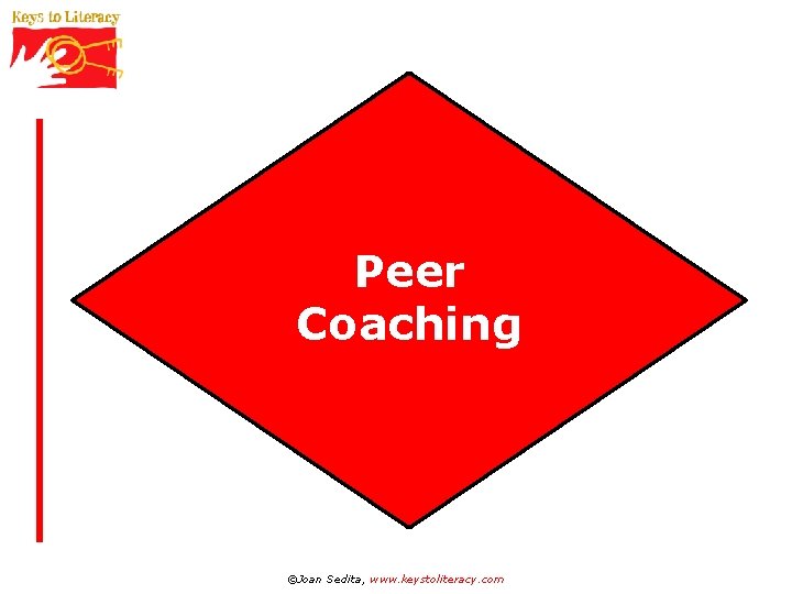 Peer Coaching ©Joan Sedita, www. keystoliteracy. com 