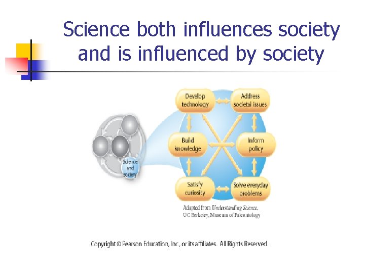 Science both influences society and is influenced by society 