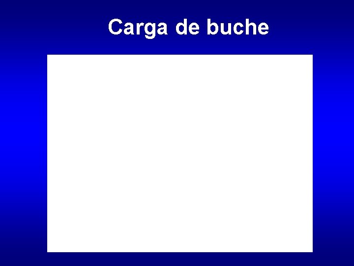 Carga de buche 