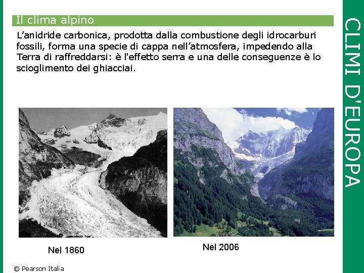 L’anidride carbonica, prodotta dalla combustione degli idrocarburi fossili, forma una specie di cappa nell’atmosfera,