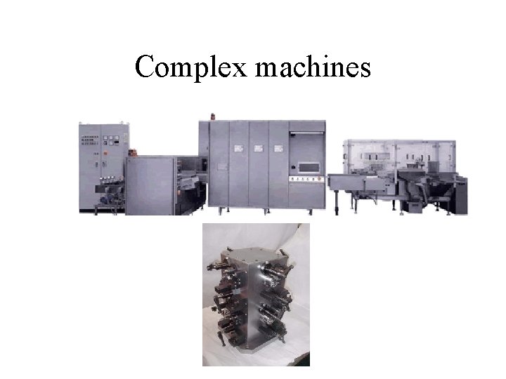 Complex machines 