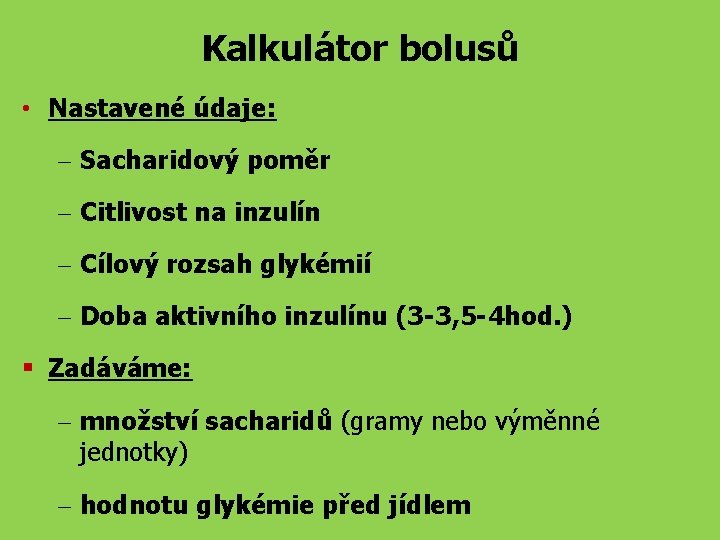 inzulin kalkulátor)