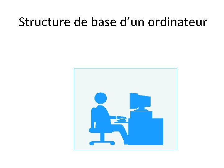 Structure de base d’un ordinateur 