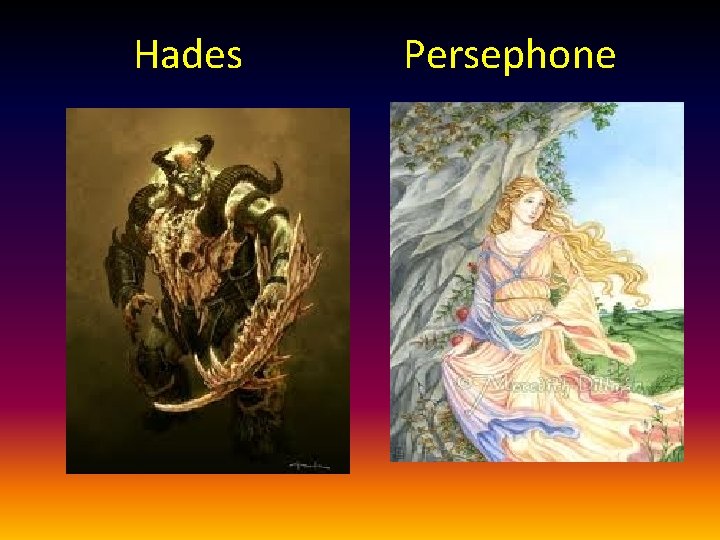 Hades Persephone 
