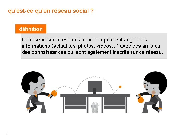 qu’est-ce qu’un réseau social ? définition Un réseau social est un site où l’on qu’est-ce qu’un réseau social ? définition Un réseau social est un site où l’on