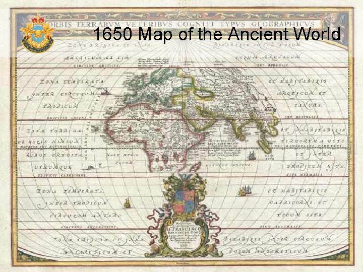 1650 Map of the Ancient World 