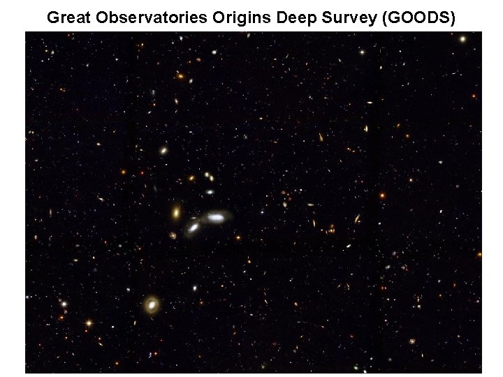 Great Observatories Origins Deep Survey (GOODS) 