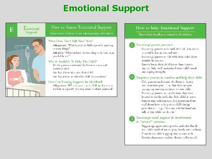 Emotional Support 