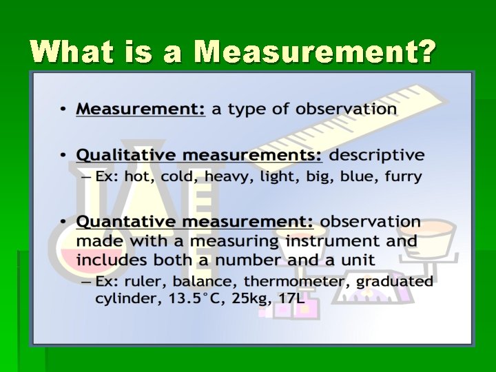 What is a Measurement? 