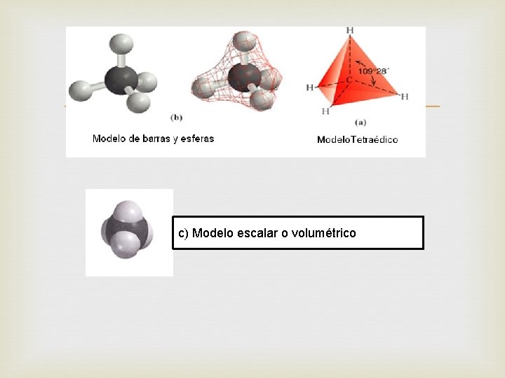  c) Modelo escalar o volumétrico 