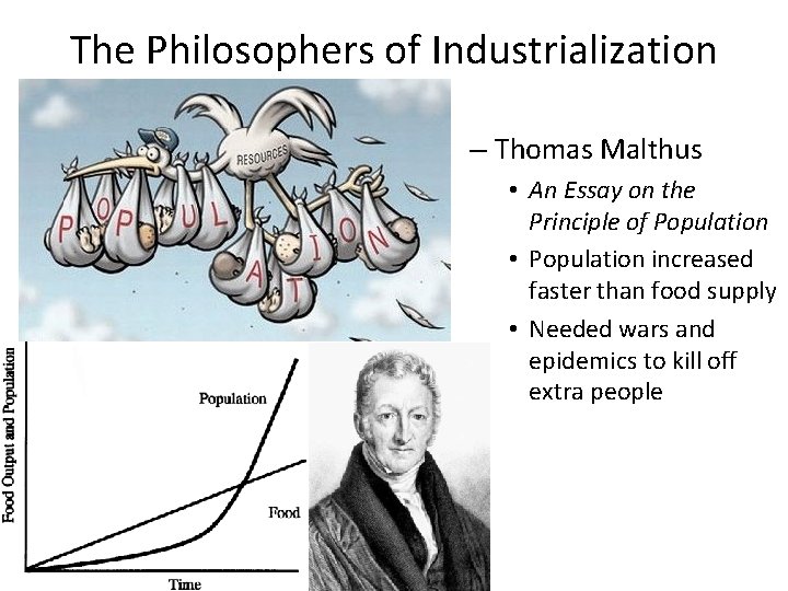 The Philosophers of Industrialization – Thomas Malthus • An Essay on the Principle of