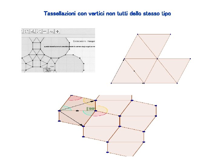 Tassellazioni con vertici non tutti dello stesso tipo 