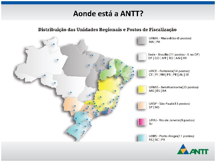 Aonde está a ANTT? 