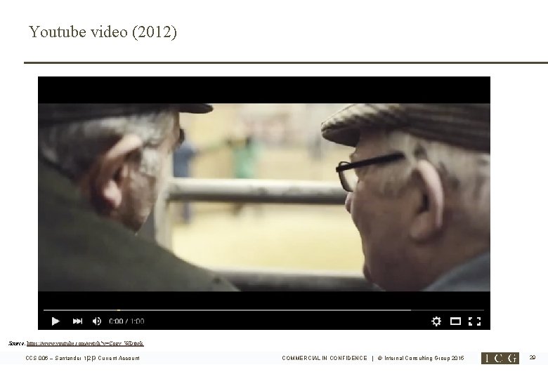 Youtube video (2012) Source: https: //www. youtube. com/watch? v=Cogy_WDjtwk CCS 006 – Santander 1|2|3