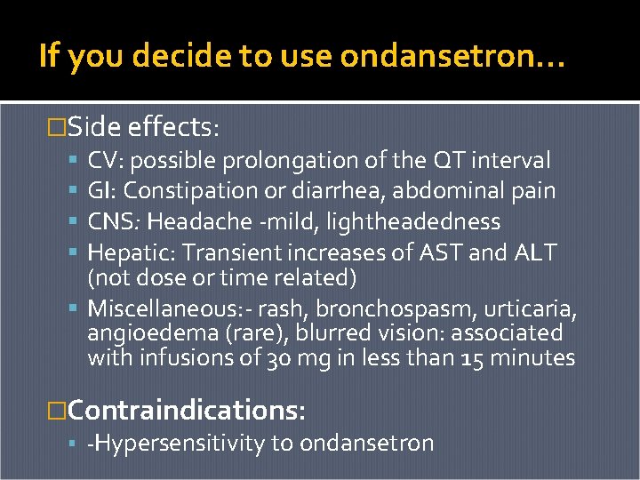 Ondansetron In Pediatric Gastroenteritis Who Needs It Gord