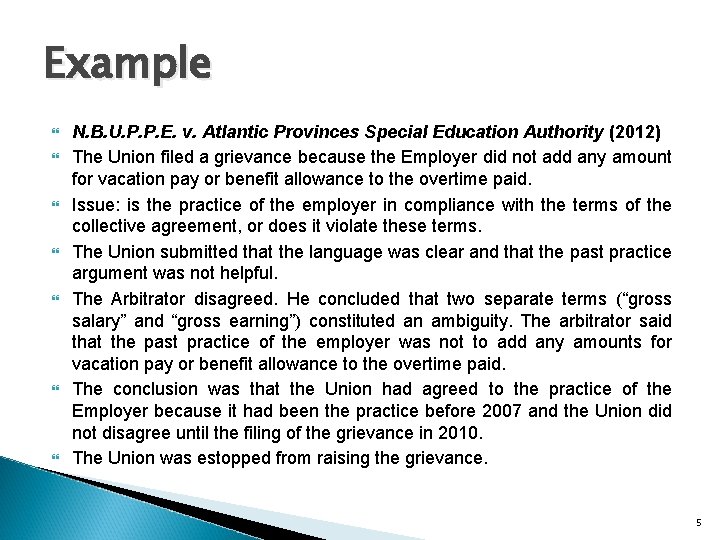 Example N. B. U. P. P. E. v. Atlantic Provinces Special Education Authority (2012)