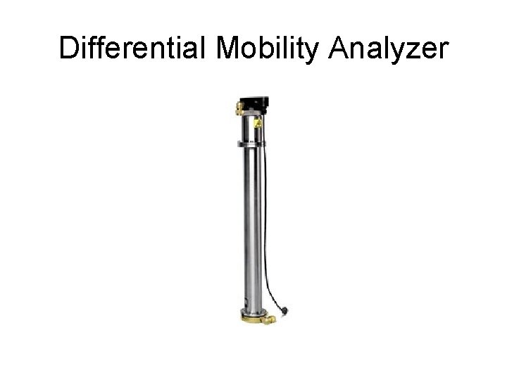 Differential Mobility Analyzer 