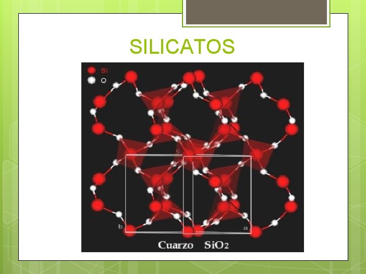 SILICATOS 