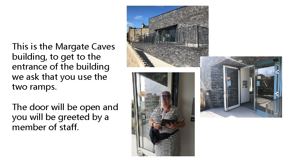 This is the Margate Caves building, to get to the entrance of the building