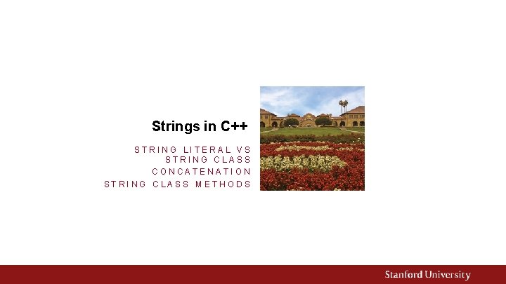 Programming Abstractions Cs 106 X Cynthia Lee Todays