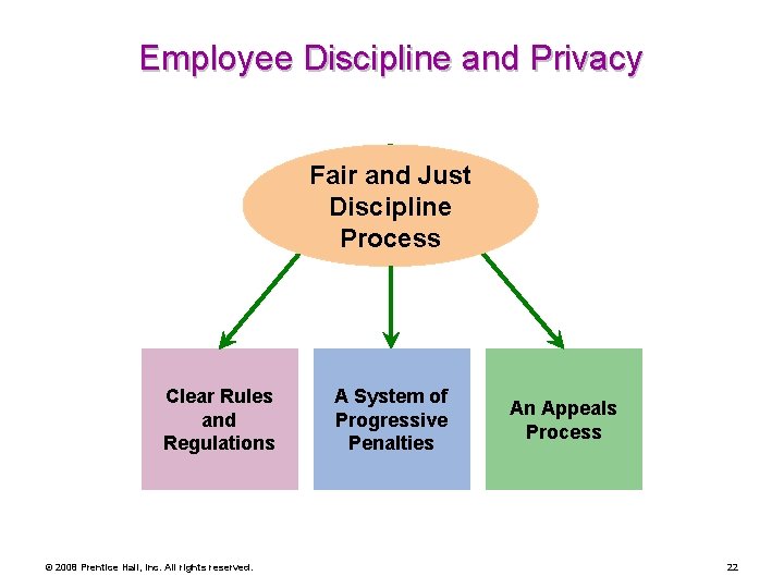 Employee Discipline and Privacy Fair and Just Discipline Process Clear Rules and Regulations ©