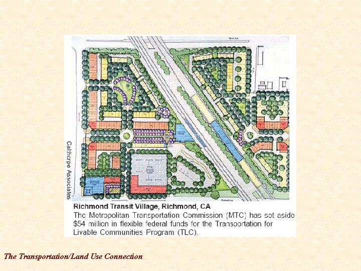 The Transportation/Land Use Connection 